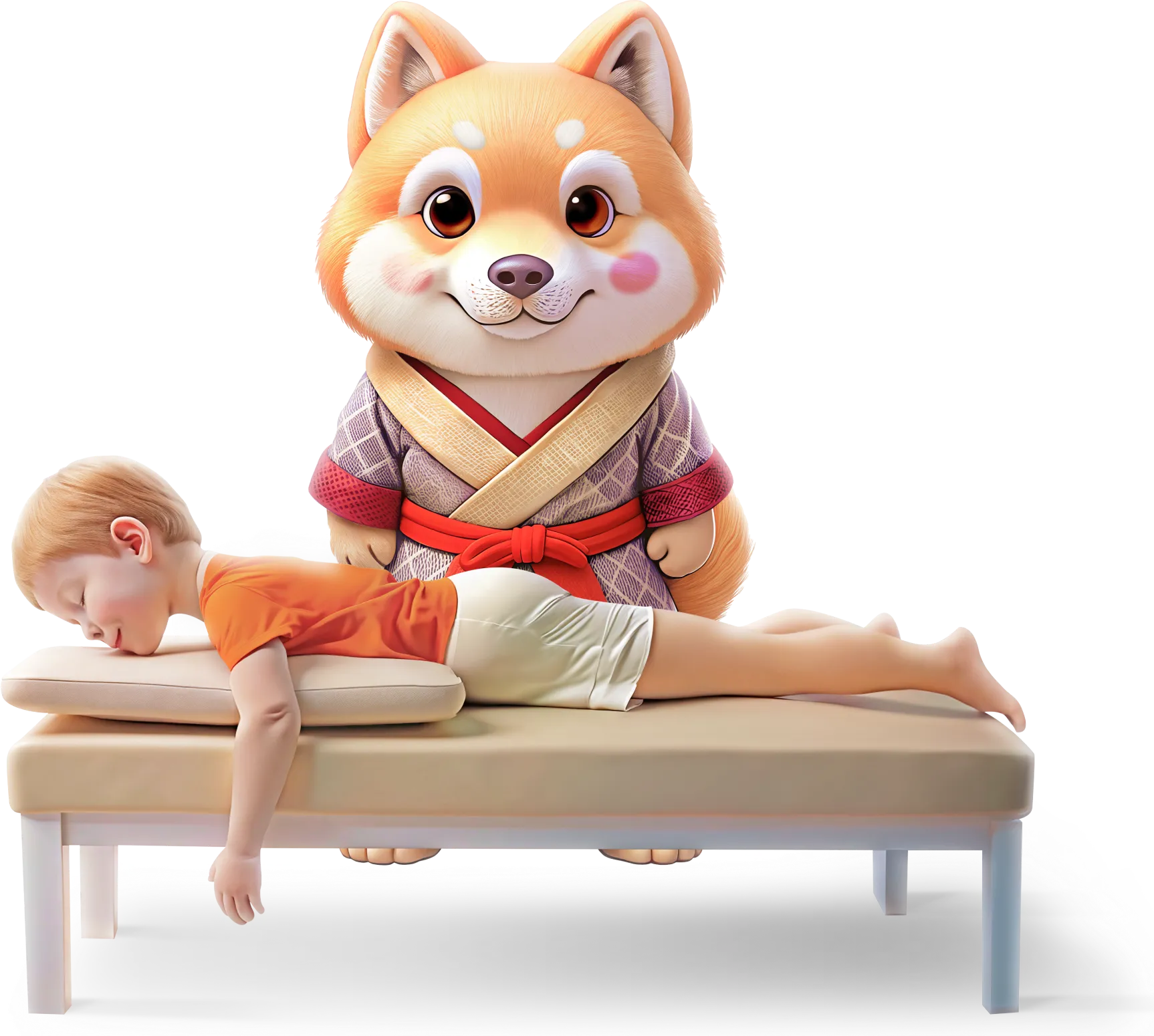 Лиса Yamaguchi держит в руке новый массажер Massage gun junior